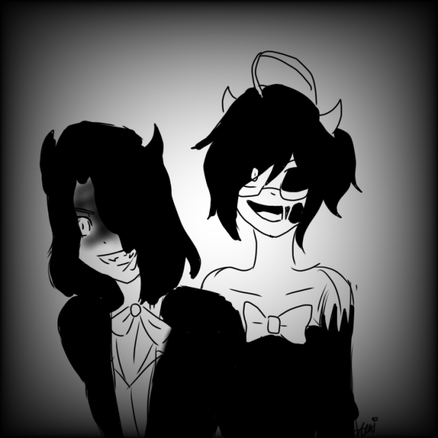 Devil and Angel - ibisPaint