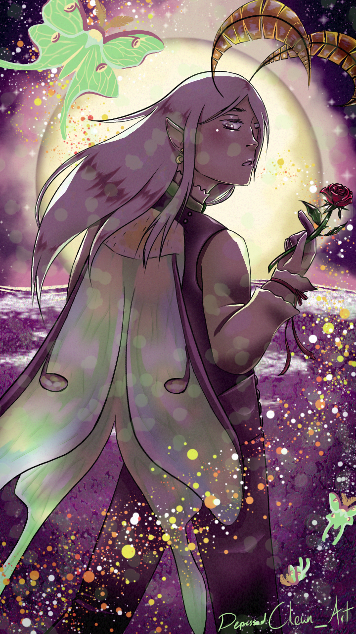 Luna Moth 🌹🥀🌙 - ibisPaint
