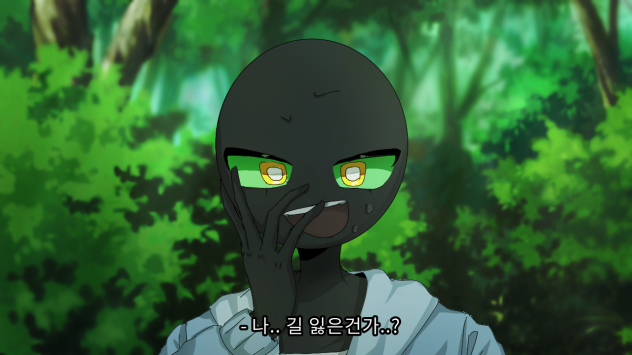 애니 느낌나게 그리기1