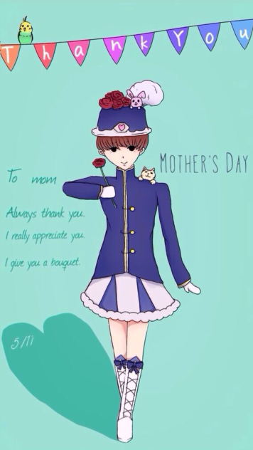 あれですよ、母の日