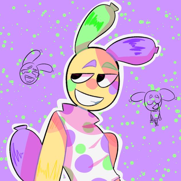 its just a doodle of this clown