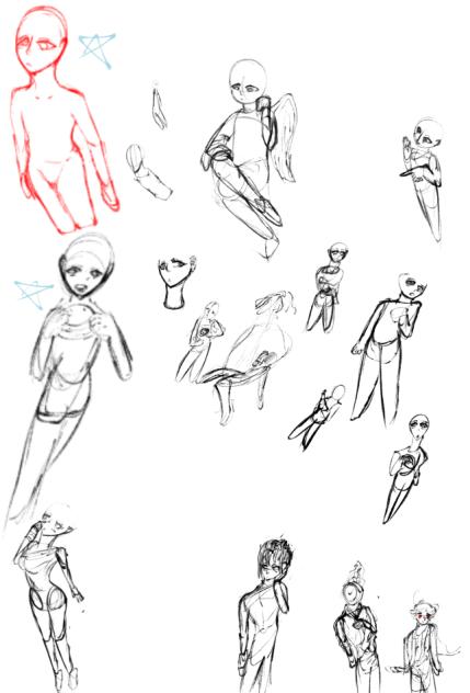 Sketch page; sketch practice