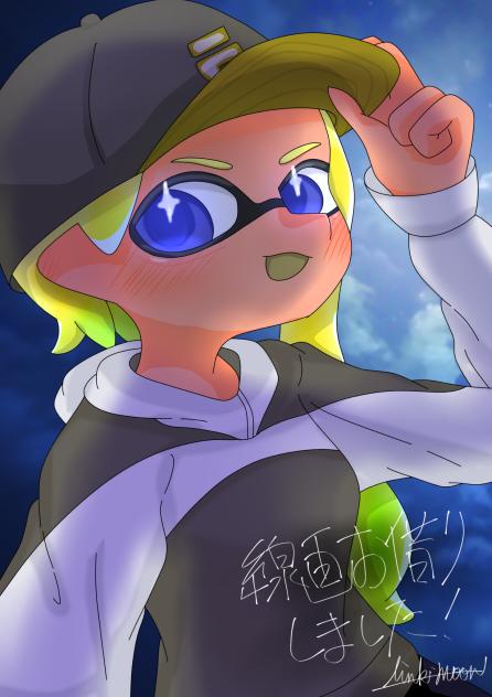 スプラ塗り絵