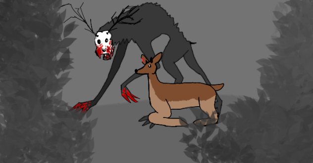 The wendigo and the deer...