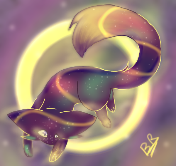 Galaxy cat also I was bored (lol)