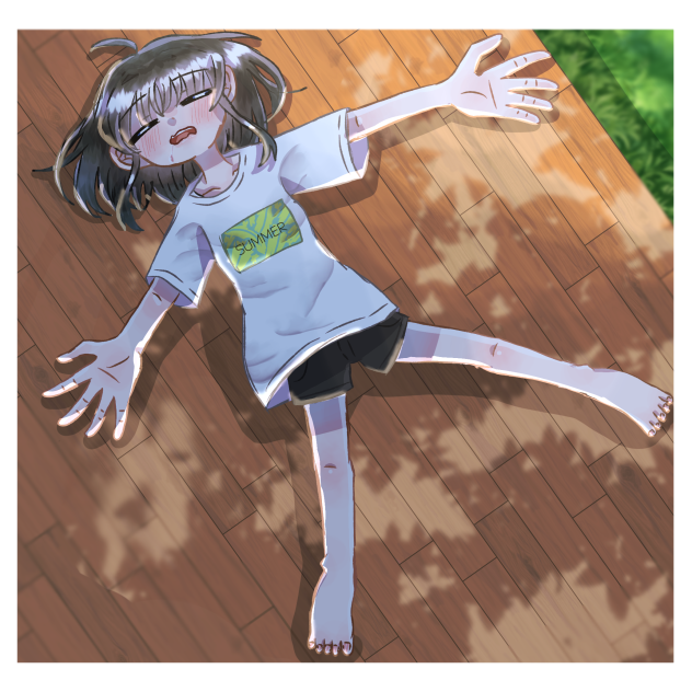 ダラダラ〜（´-`）.｡oO