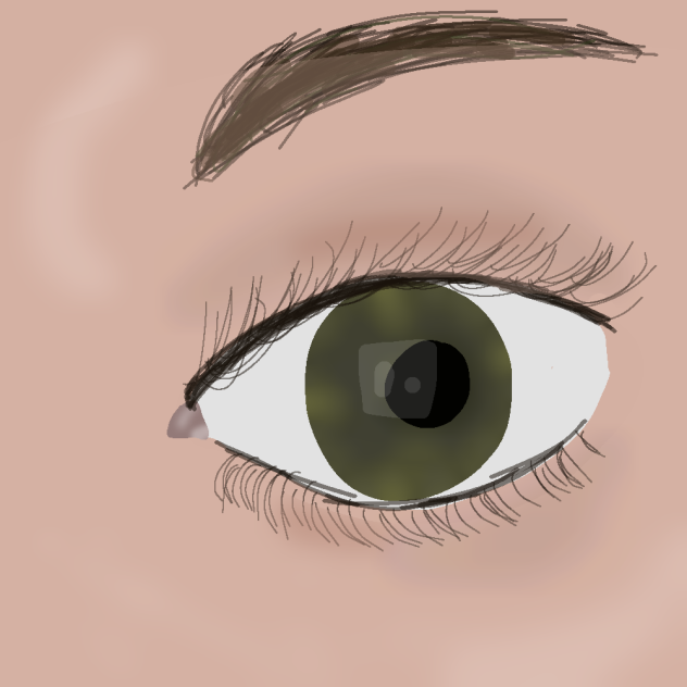 A realistic eye ig