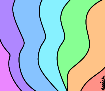 rainbow pastle konyol'-'