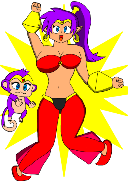 shantae(シャンティ)の絵　修正