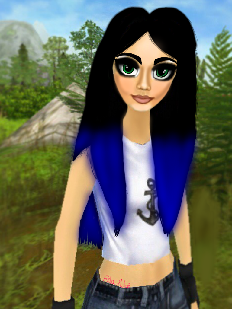 Speedpaint for crystal hawklee ibisPaint