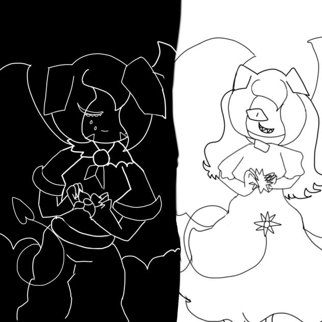 Two sisters two sides