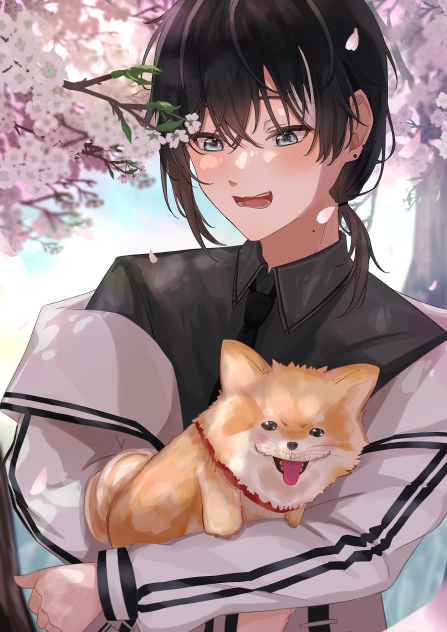初めての抱っこ🌸