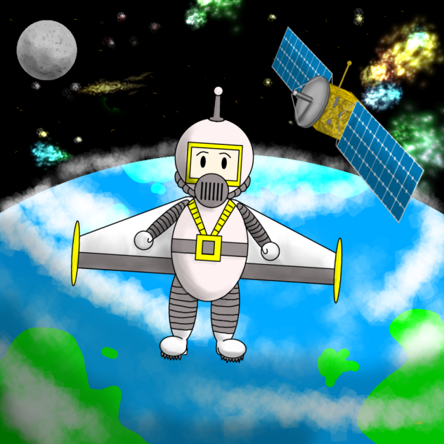 👨‍🚀 Cartooning an Astronaut Sept 2nd 22🛰