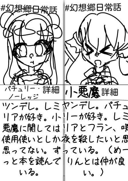 #幻想郷日常話