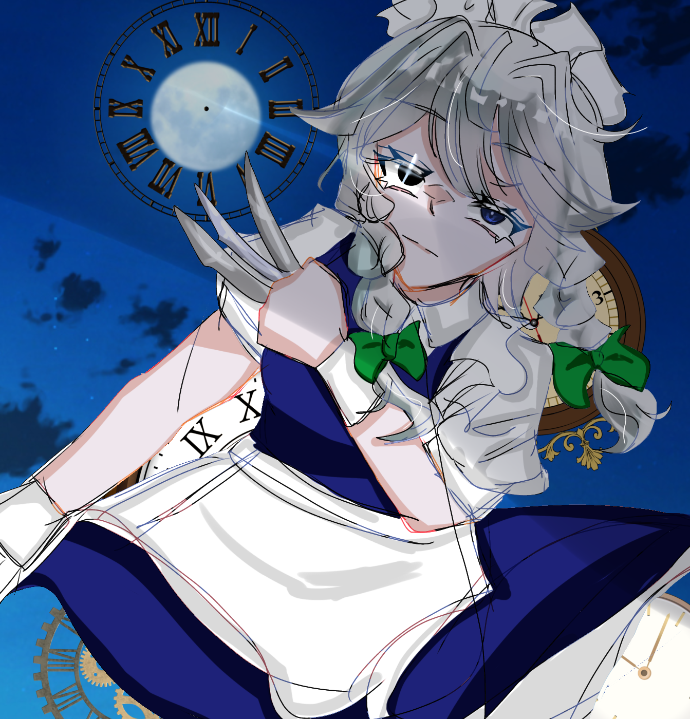 十六夜咲夜 - ibisPaint