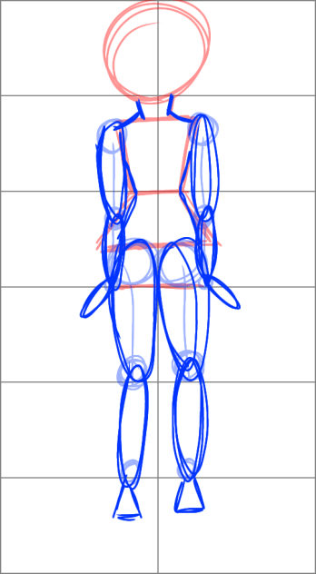 how to draw a body (tutorial ibis paint)