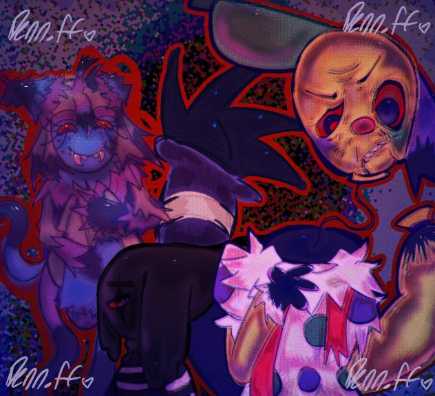 the circus trio🎪🎈🫟🪅