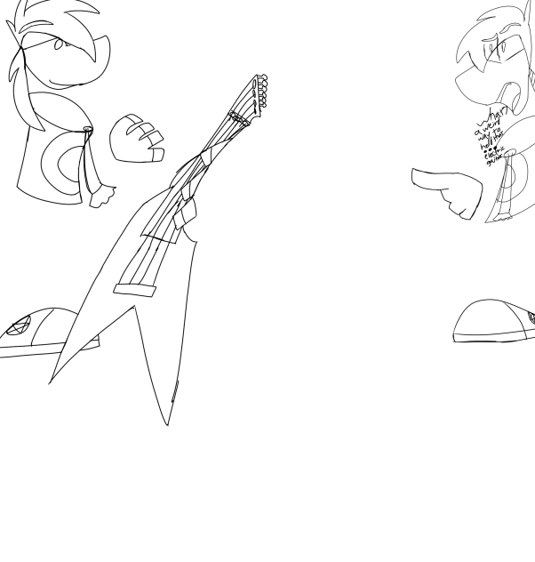 What a weird way to hold that