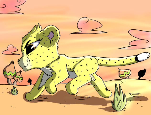 Ilani training in the desert