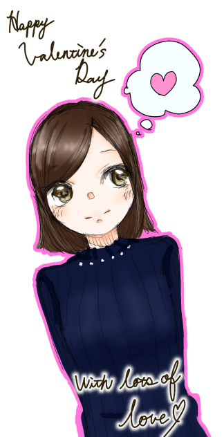 Happy Valentine's Day With lots of love