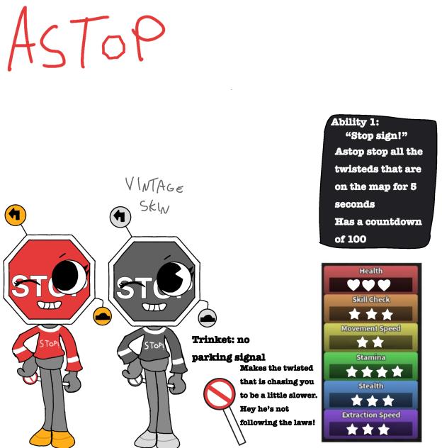 Dandy’s world oc Astop (remake)
