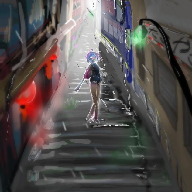 なんかにわか雨