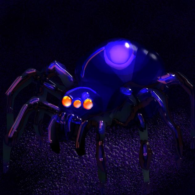 very texture spider