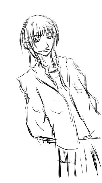 縮小しながら描くの楽かも？
