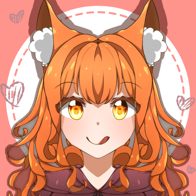 狐の擬人化 ｺﾝฅ^•ω•^ฅｺﾝ