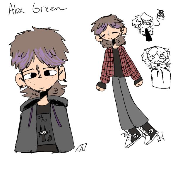 Graphic Novel character design - ibisPaint