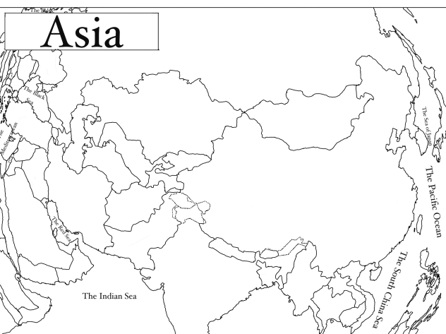 Asia, a change in accuracy.
