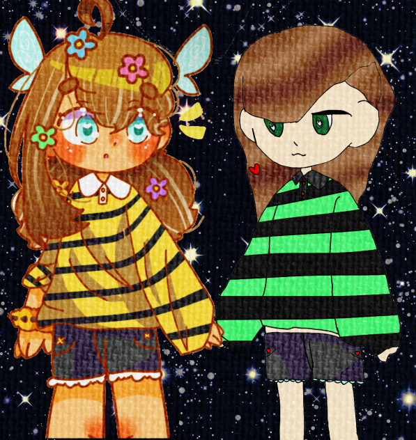 Hold meh hand collabe - ibisPaint