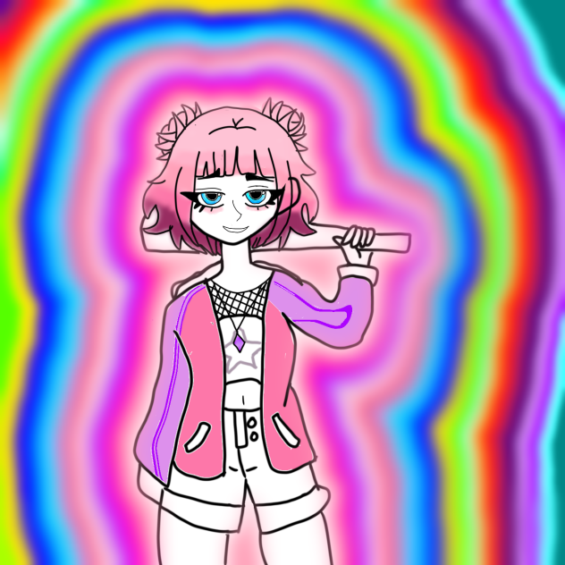 Una persona sin color - ibisPaint