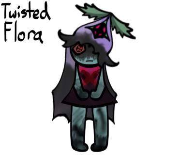 Redesign for Twisted Flora (my DW oc)