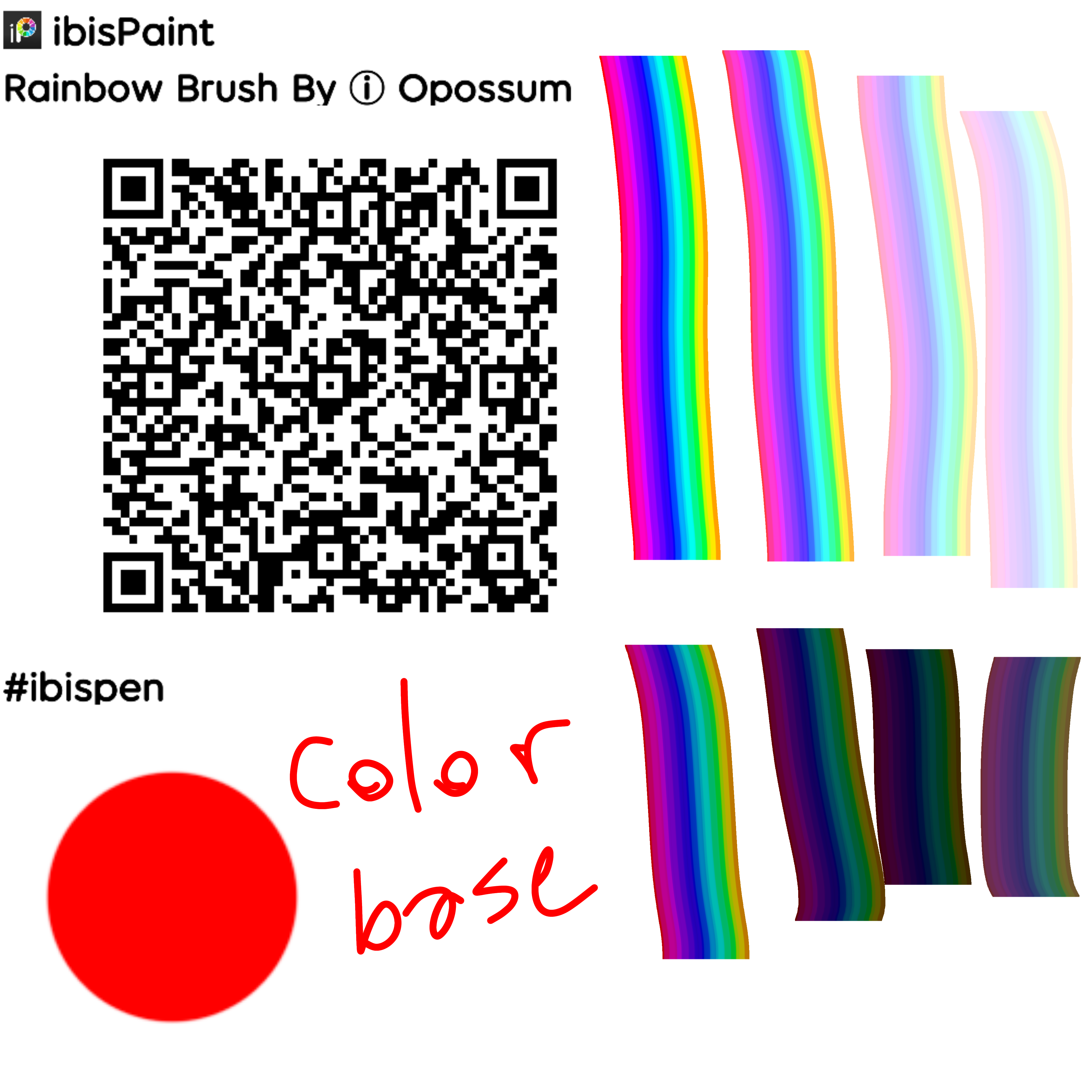 Rainbow Brush - ibisPaint