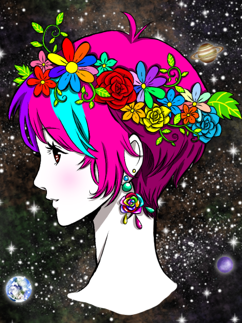 花❁花