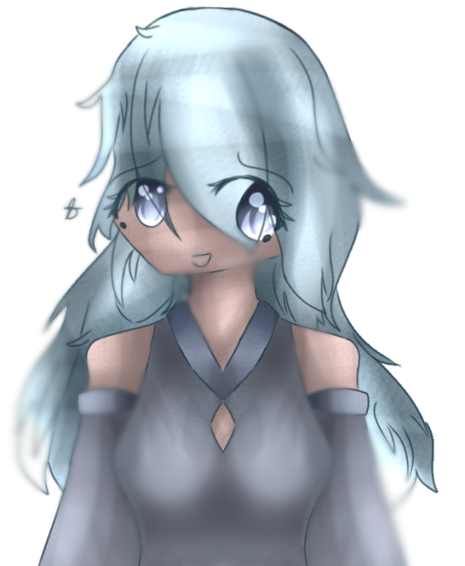 Girl Looking to the Side