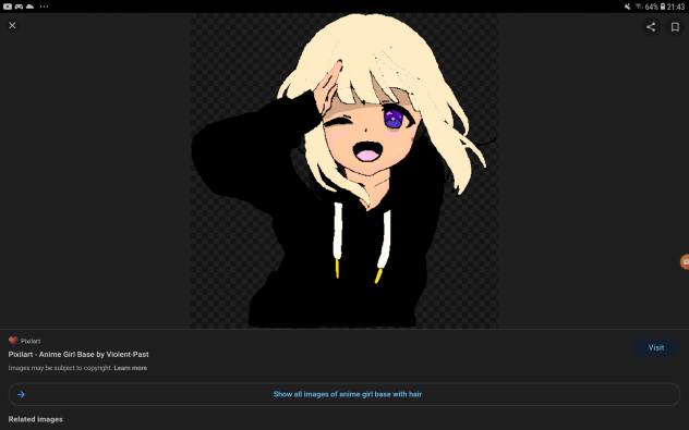 anime girl - ibisPaint