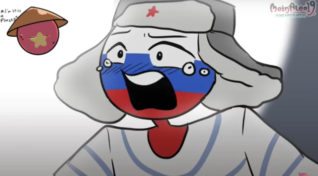 Russia jumped out of the roof top