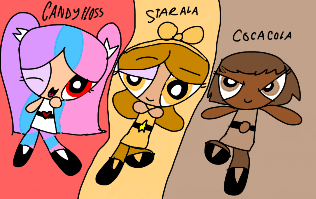 My version of The SugarPuff Girls