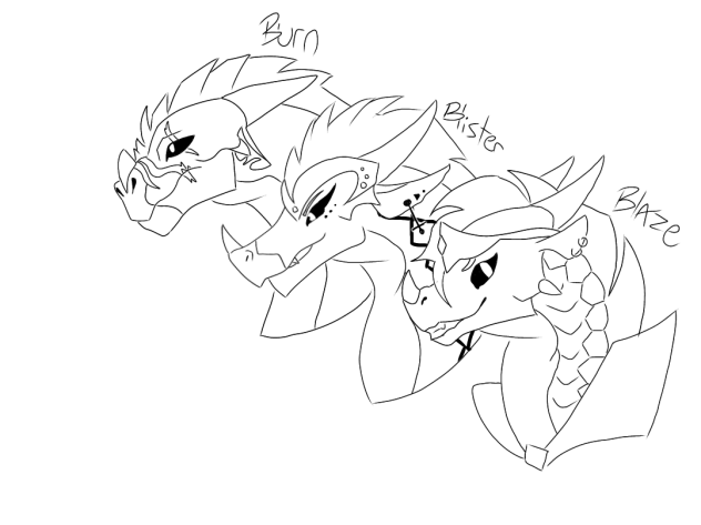 Blister, Blaze and burn base