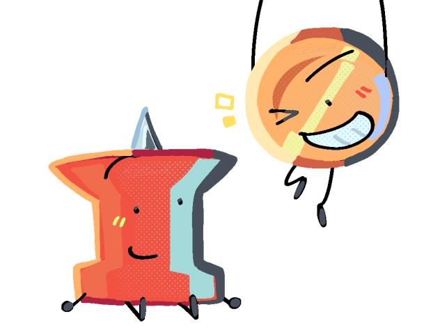 CoinPin doodle