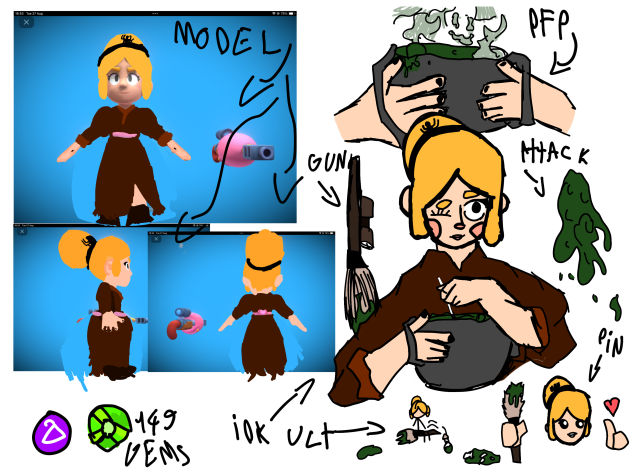 Brawl stars skin concept 🤓