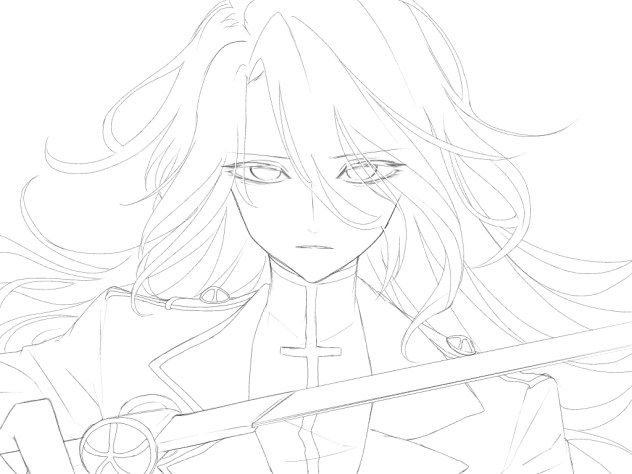 ﾊｯｼｭｳﾞｧﾙﾄ線画