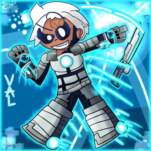 Val (Brawlhalla fanart)