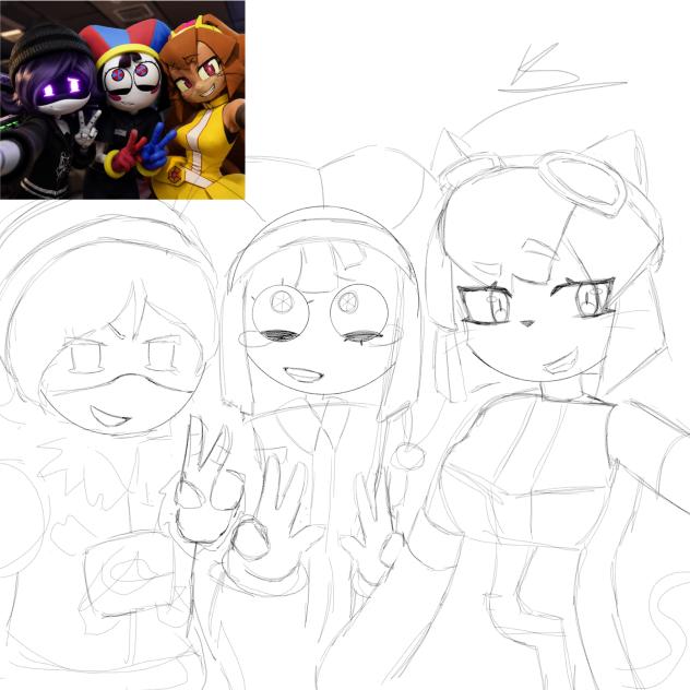 redrawing things (⁠ ⁠╹⁠▽⁠╹⁠ ⁠)