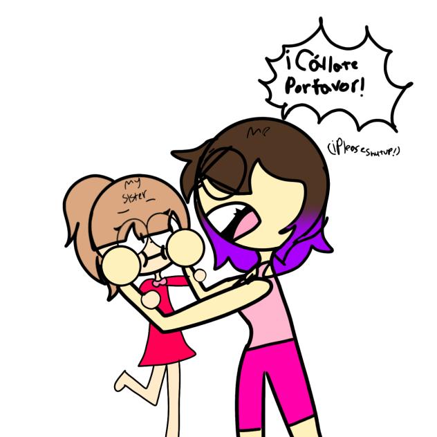 My sister and me don't get along %∞