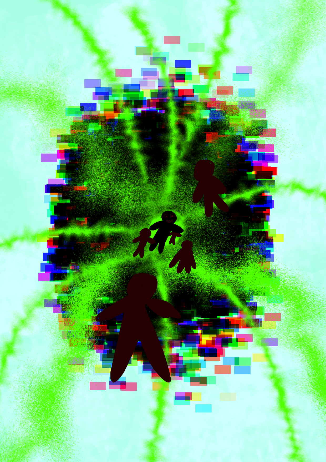 the glitches - ibisPaint