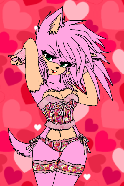 Amy The Sweet Adorable Singing HedgeHog