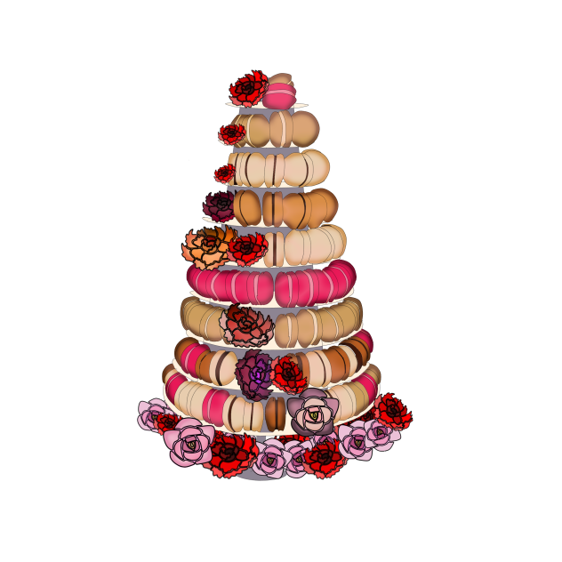 wedding cake - ibisPaint
